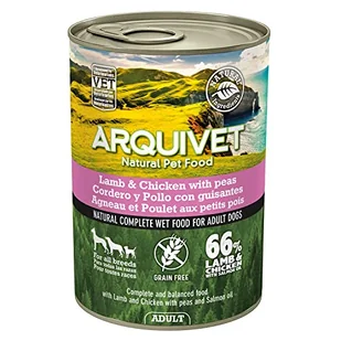 ARQUIVET MOKRA KARMA DLA PSA Z jagnięciną i kurczakiem 400G - Mokra karma dla psów - miniaturka - grafika 1