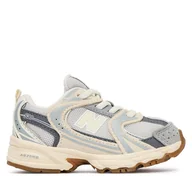 Buty dla dziewczynek - Sneakersy New Balance IZ530UK Szary - miniaturka - grafika 1