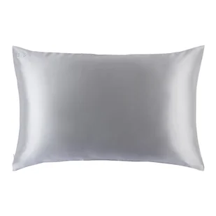 SLIP Pure Silk Queen Pillowcase Silver - Pozostałe akcesoria do kąpieli i SPA - miniaturka - grafika 1