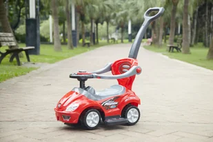 Jeździk, chodzik, pchacz 3w1 deluxe - Chodziki - miniaturka - grafika 5