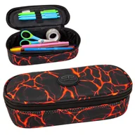 Piórniki - Coolpack Campus Piórnik Jednokomorowy Z Klapką Bez Wyposażenia Magma - miniaturka - grafika 1