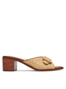 BOSS Klapki Charlize 50542211 Beżowy - Klapki i japonki damskie - miniaturka - grafika 1