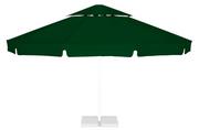 Parasole ogrodowe - Poszycie parasola Vesuvio 5,5 m Poliester Zielony - miniaturka - grafika 1