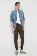 Koszule męskie - Polo Ralph Lauren koszula jeansowa męska regular z kołnierzykiem klasycznym - miniaturka - grafika 1