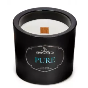 Świeczka sojowa Pure czarna 170g - Świece - miniaturka - grafika 1