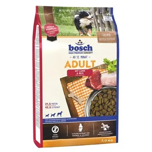 Sucha karma dla psów Bosch Petfood HPC Adult z jagnięciną i ryżem 3 kg (4015598013192) - Sucha karma dla psów - miniaturka - grafika 1