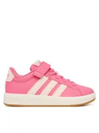 Buty dla dziewczynek - adidas Sneakersy Grand Court 3.0 JP9370 Różowy - miniaturka - grafika 1