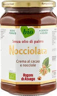 Słodkie kremy i masła - Crema all cacao e nocciole 650g Rigoni di Asiago krem ekologiczny kakaowy - miniaturka - grafika 1