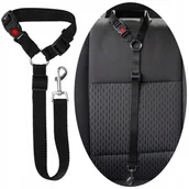 Smycze dla psów - SMYCZ DLA PSA MOCNY PAS BEZPIECZEŃSTWA DO AUTA SAMOCHODU BEZPIECZNY PIES - miniaturka - grafika 1