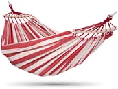 Hamaki - Klasyczny hamak ogrodowy w paski B5-D49 - miniaturka - grafika 1