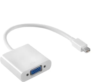 Adapter AV Gembird DisplayPort Mini - D-Sub VGA biały A-MDPM-VGAF-02-W - Złącza, przejściówki, adaptery - miniaturka - grafika 1