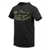 Odzież taktyczna i umundurowanie - T-Shirt Helikon-Tex RPD - Czarna/Tiger Stripe - miniaturka - grafika 1