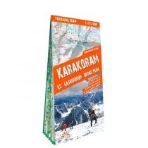 Trekking map Karakoram 1:175 000 lam w.2024 - Atlasy i mapy - miniaturka - grafika 1