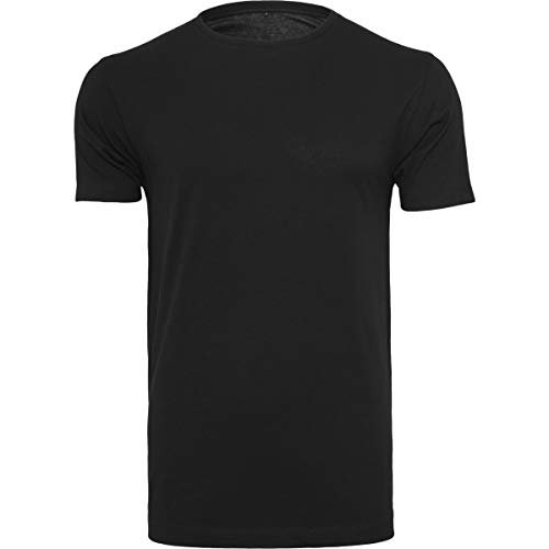 Build Your Brand T-shirt męski z okrągłym dekoltem czarny czarny XXL