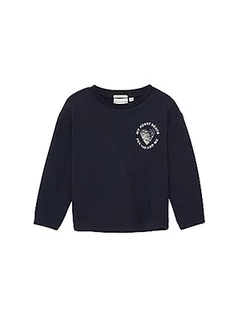 Bluzy dla dziewczynek - TOM TAILOR Dziewczęca bluza dziecięca, 10668 - Sky Captain Blue, 104/110 cm - grafika 1