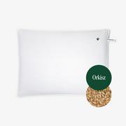 Poduszki - PLANTULE PILLOWS (poduszki) PODUSZKA DO SPANIA Z ŁUSKĄ ORKISZU DLA DOROSŁYCH BIAŁA (45 x 60 cm) - PLANTULE PILLOWS - miniaturka - grafika 1