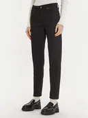 Spodnie damskie - Calvin Klein Jeansy K20K207607 Czarny Slim Fit - miniaturka - grafika 1