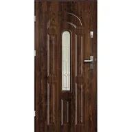 Drzwi zewnętrzne - Drzwi zewnętrzne WENUS roco ciemny orzech 90 lewe RADEX - miniaturka - grafika 1