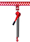 Wciągarki - Wciągnik łańcuchowy dźwigniowy, rukcug, łańcuch Galla (udźwig: 5,0 T, wysokość podnoszenia: 1,5m) 95882155 - miniaturka - grafika 1