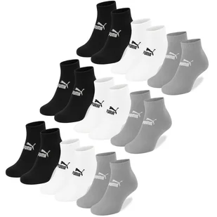 Puma Skarpety Męskie Zakostki Quarter Zestaw Bawełna Mix 9 par Roz. 43/46 - Skarpetki męskie - miniaturka - grafika 1