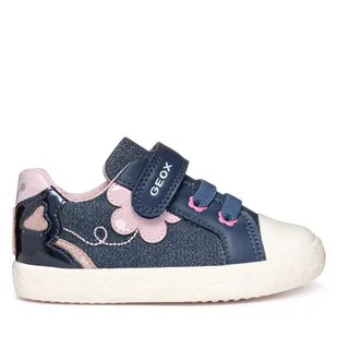 Sneakersy Geox B Gisli B551MB 00954 C4005 M Granatowy - Buty dla dziewczynek - miniaturka - grafika 1