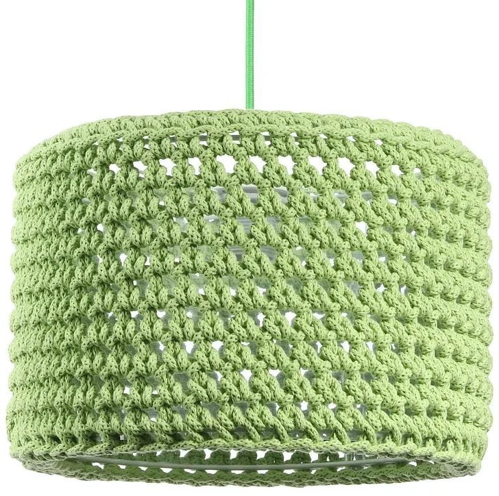 Lampa wisząca COTTON 30 zielona BPS KONCEPT