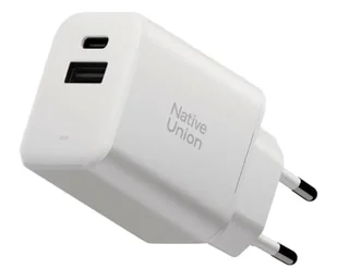 Native Union Fast GaN Charger PD 45W 2 ports white - Ładowarki do telefonów - miniaturka - grafika 1