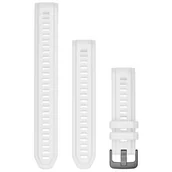 Akcesoria do pulsometrów i zegarków sportowych - Garmin Silikonowy pasek Garmin Instinct 2s 20mm - bialy [010-13104-06] 010-13104-06 - miniaturka - grafika 1