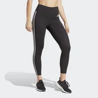 Spodnie sportowe damskie - Train Essentials 3-Stripes High-Waisted 7/8 Leggings - miniaturka - grafika 1