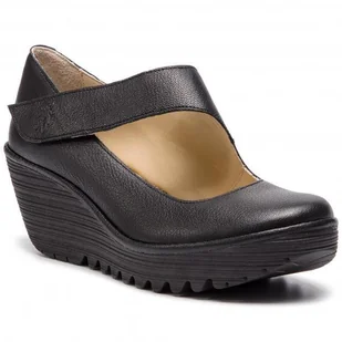 Półbuty Fly London Yasifly P500682000 Czarny - Półbuty damskie - miniaturka - grafika 1