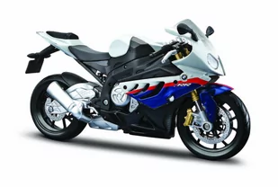 Maisto, 32702 BMW S 1000 RR PODSTAWKĄ 1/12 - Kolekcjonerskie modele pojazdów - miniaturka - grafika 1
