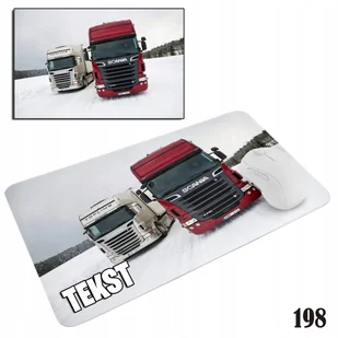 PODKŁADKA POD MYSZKĘ MYSZ WZORY DO WYBORU - SCANIA CIĘŻARÓWKA 20x24cm - Podkładki pod mysz - miniaturka - grafika 1