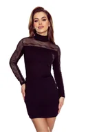 Bluzki damskie - Bluzka Lorella Eldar czarny XL - miniaturka - grafika 1