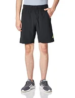 Spodenki damskie - adidas Męskie szorty M TI WV SHO Shorts, Black/Pulse Lime, S 7" - miniaturka - grafika 1