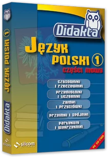 Oprogramowanie Didakta Język polski 1 - Pomoce naukowe - miniaturka - grafika 1