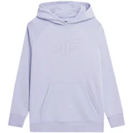 Bluzy damskie - Bluza damska 4F F0765 jasny fiolet 4FAW23TSWSF0765 52S-M - miniaturka - grafika 1