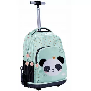 Plecak na kółkach Panda PP23PQ-671 PASO - Plecaki szkolne i tornistry - miniaturka - grafika 1