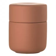 Pojemniki łazienkowe - Zone Denmark Pojemnik z pokrywą Ume Terracotta 31548 - miniaturka - grafika 1