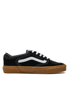 Vans Tenisówki Rowley Classic VN0A4BTT9X11 Czarny - Trampki damskie - miniaturka - grafika 1