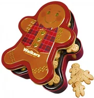 Ciastka - Walkers Ciastka Gingerbread Man 300g w puszce 1C39-56544 - miniaturka - grafika 1