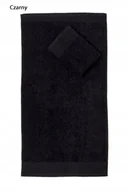 Ręczniki - Ręcznik miękki 50x100 czarny - miniaturka - grafika 1