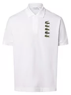 Koszulki męskie - Lacoste - Męska koszulka polo, biały - miniaturka - grafika 1