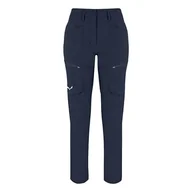 Spodnie damskie - Salewa Damskie spodnie Puez DST W Cargo Pants, granatowe, rozmiar 42 - miniaturka - grafika 1