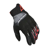 Rękawice motocyklowe - Rękawice Motocyklowe Macna Octar 2.0 Czarny/Czerwony/Złamany BiałyXXL - miniaturka - grafika 1