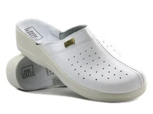 Klapki damskie medyczne- INBLU Easy Street 1610005, białe - Inblu - Klapki i japonki damskie - miniaturka - grafika 1