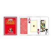 Gry karciane - Modiano, karty Texas Poker Jumbo Index Plastic - miniaturka - grafika 1