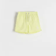 Kąpielówki dla chłopców - Reserved - Szorty kąpielowe z nadrukiem - Zielony - miniaturka - grafika 1