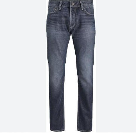 JACK&JONES SPODNIE JEANSOWE GRANATOWE NA CO DZIEŃ 29/30 J9A
