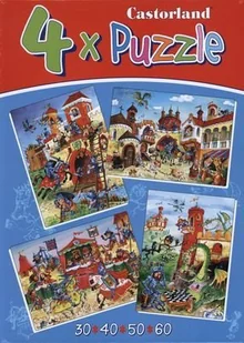 Puzzle 4w1 Knight Adventures 4+ - Puzzle - miniaturka - grafika 1