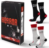 Skarpety termoaktywne - Soxo Zestaw 2x Męskie Damskie Skarpety SOXO horrory w kasecie 3540 - miniaturka - grafika 1